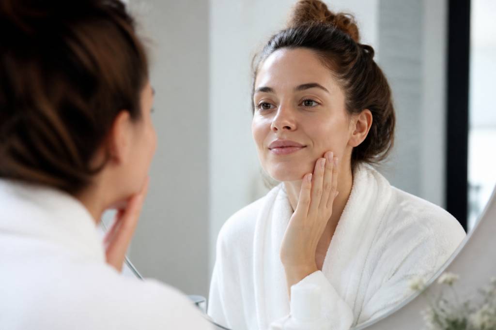 Test d&rsquo;une routine visage minimaliste pour peau sensible avec des gestes simples au quotidien